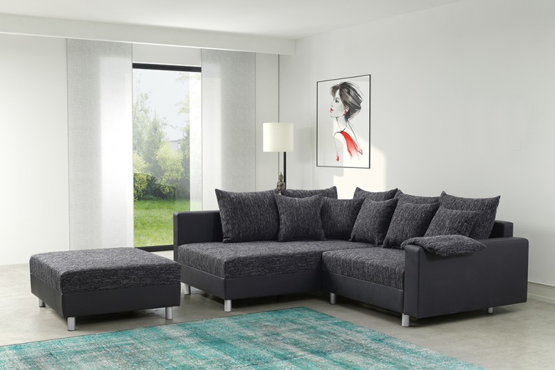 1408 Modernes  Sofa  Couch  Ecksofa  Eckcouch  in  s